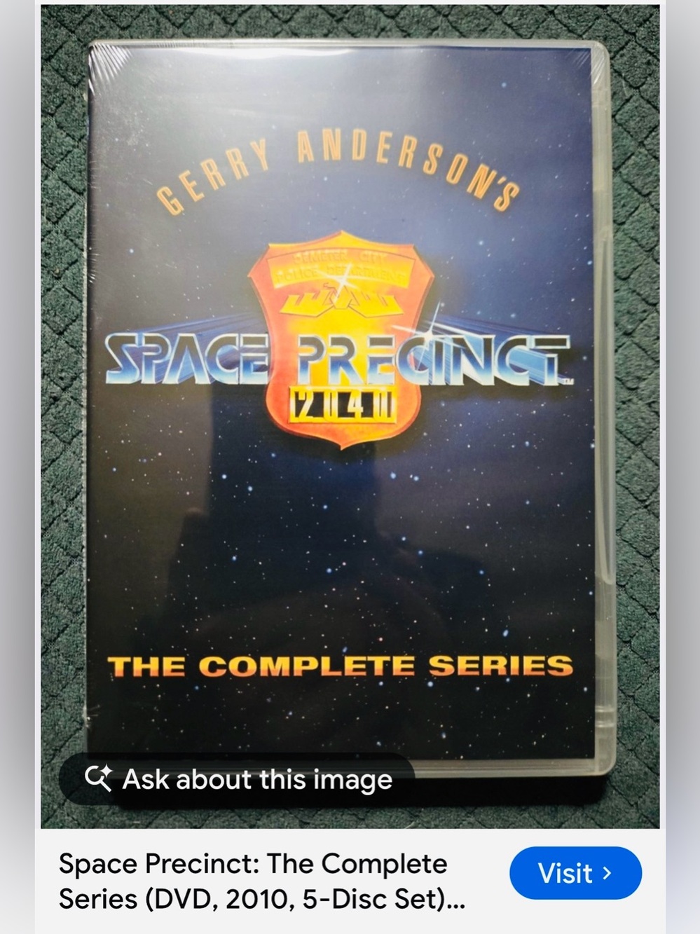#3276* ‘s Space Precinct Complete Series DVD - Black